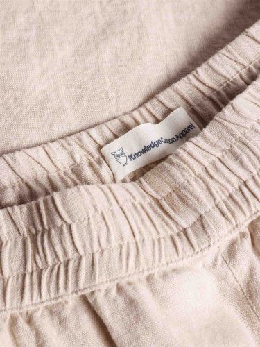 glore Knowledge Cotton Apparel POSEY wide mid-rise linen shorts Zeitbegrenzte Promotion