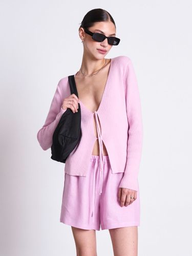 glore JAN 'N JUNE Tie Cardigan Tangy