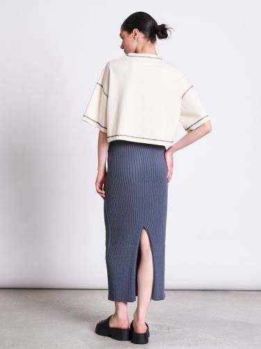 glore JAN 'N JUNE Cropped Boxy T-Shirt Blomst Sonderangebot der Fabrik