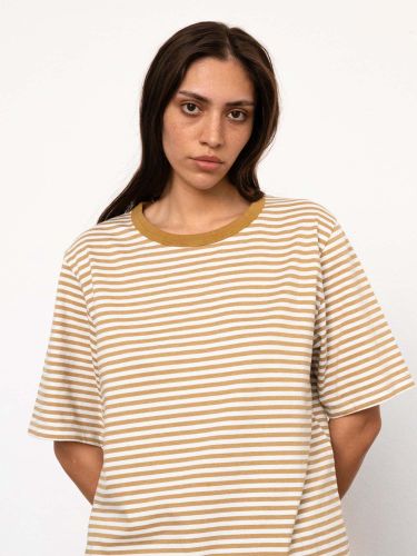 glore Rotholz Striped T-Shirt Fabrikverkauf