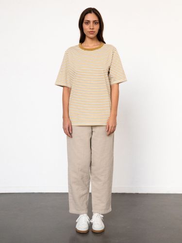 glore Rotholz Striped T-Shirt Fabrikverkauf