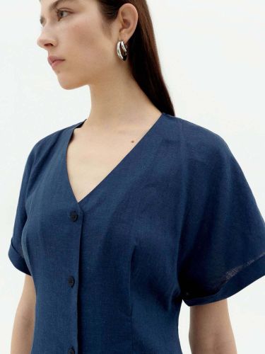 glore Thinking MU Hemp Laura Dress Neueste Mode