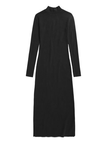 glore ROTHOLZ Heavy Ribbed Mock-Neck Dress Angebote