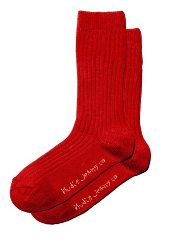 glore Nudie Jeans Women Cotton Ribbed Socks