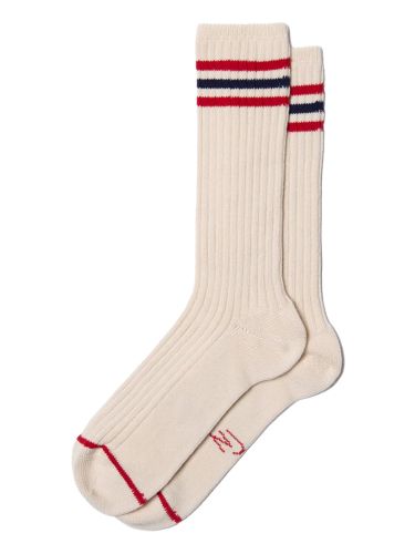 glore Nudie Jeans Women Tennis Socks Stripe
