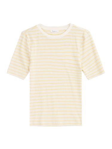 glore Knowledge Cotton Apparel Striped Rib T-Shirt Heißer Verkauf