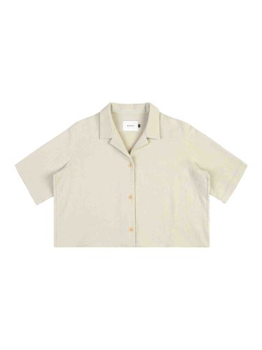 glore Rotholz Cropped Bowling Shirt Top Angebot