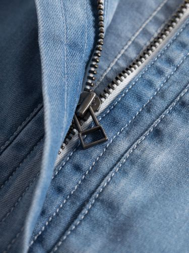 glore Knowledge Cotton Apparel A-Shape denim dress Fabrik Onlineshop
