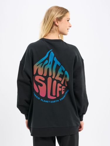 glore Knowledge Cotton Apparel WATERAID oversize crew neck sweat Preisnachlass