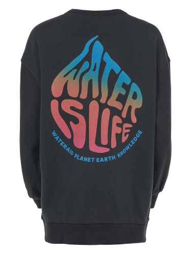 glore Knowledge Cotton Apparel WATERAID oversize crew neck sweat Preisnachlass