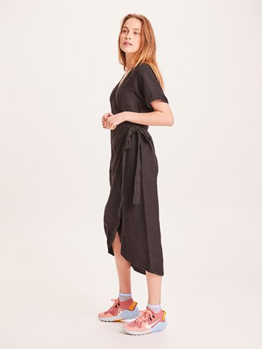 glore Knowledge Cotton Apparel ORCHID linen wrap dress Letzte 2 Tage