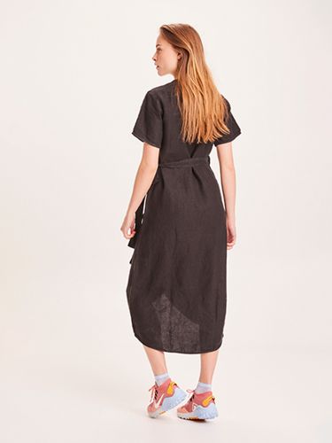 glore Knowledge Cotton Apparel ORCHID linen wrap dress Letzte 2 Tage