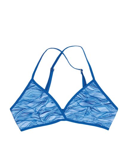 glore VATTER Triangle Bra Fine Frida blue waves