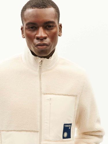glore Thinking MU Mitchel Ecru Fleece Sweatshirt Verkauf