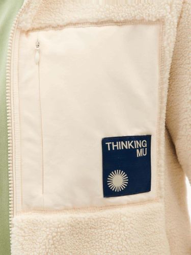 glore Thinking MU Mitchel Ecru Fleece Sweatshirt Verkauf