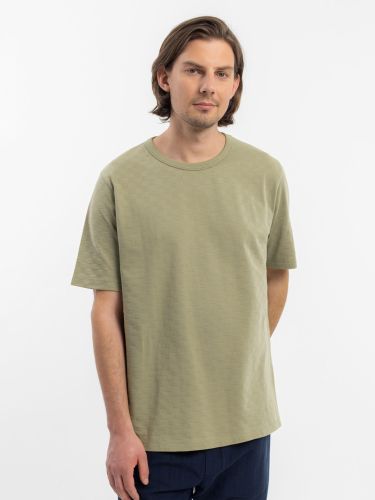 glore Rotholz Tonal Check T-Shirt