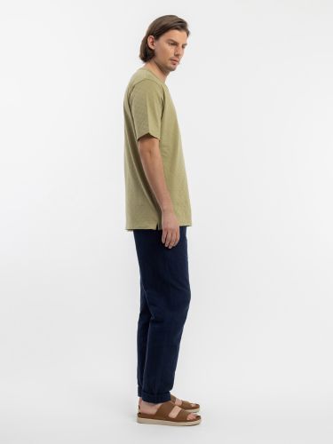 glore Rotholz Tonal Check T-Shirt Schlussverkauf