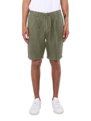 glore Knowledge Cotton Apparel Loose Linen Shorts