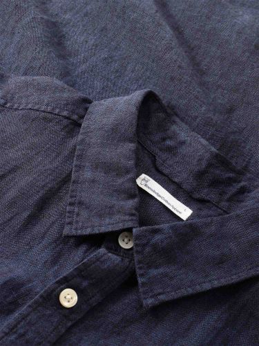 glore Knowledge Cotton Apparel Regular Linen Short Sleeve Shirt Fabrik Onlineshop