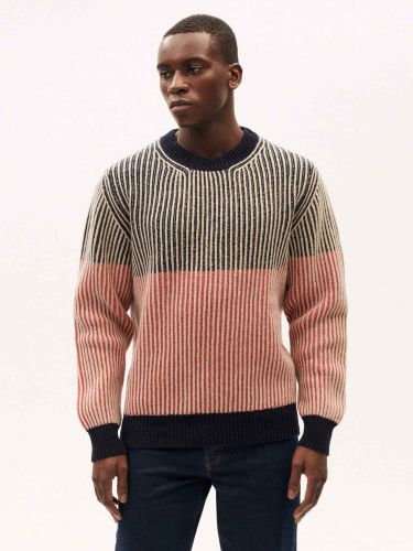 glore Thinking MU Stripes Guiu Knitted Sweater
