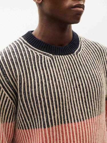 glore Thinking MU Stripes Guiu Knitted Sweater Jubiläumsangebot