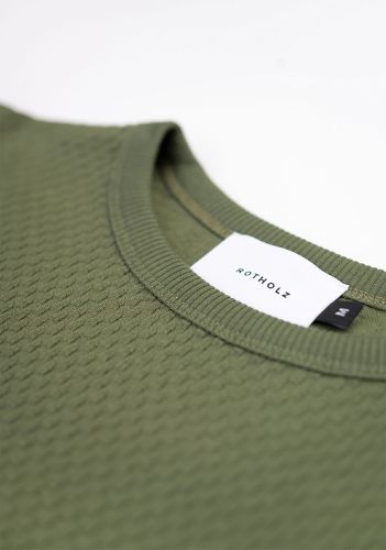 glore Rotholz Waffle Sweatshirt Rabatte dieses Monats
