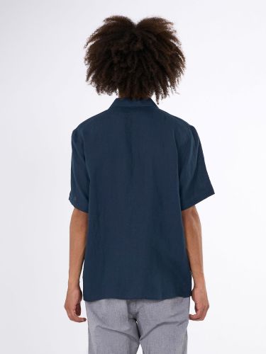 glore Knowledge Cotton Apparel Box fit short sleeved linen shirt Fabrikpreis