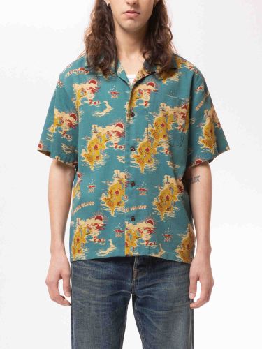 glore Nudie Jeans Aron Islands Fabrikladen
