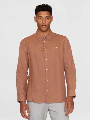 glore Knowledge Cotton Apparel Regular Fit Linen Shirt Speichern exportieren