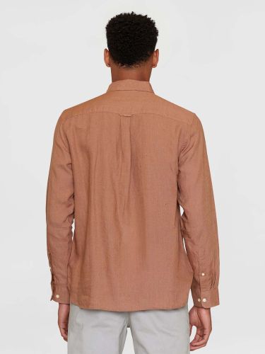 glore Knowledge Cotton Apparel Regular Fit Linen Shirt Speichern exportieren