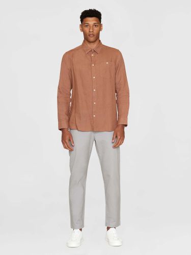 glore Knowledge Cotton Apparel Regular Fit Linen Shirt Speichern exportieren