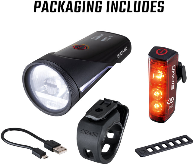 SIGMA Sigma Aura 100 Beleuchtungsset inkl. Blaze Link &vert; 2025 Black Friday