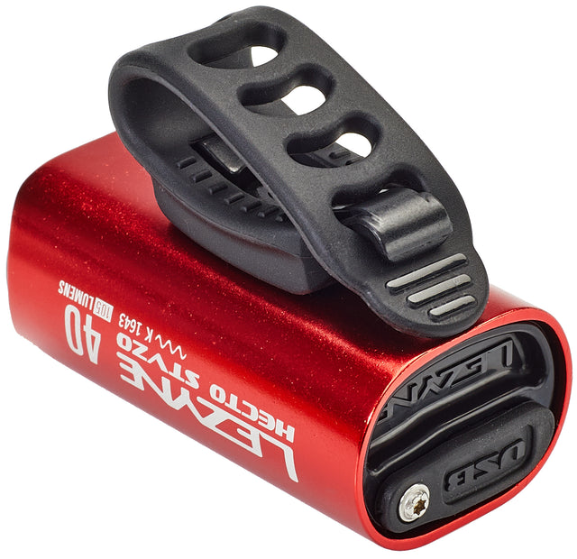 Lezyne Lezyne Hecto Drive 40 LED Frontlicht rot/schwarz &vert; 2025 Räumungsverkauf