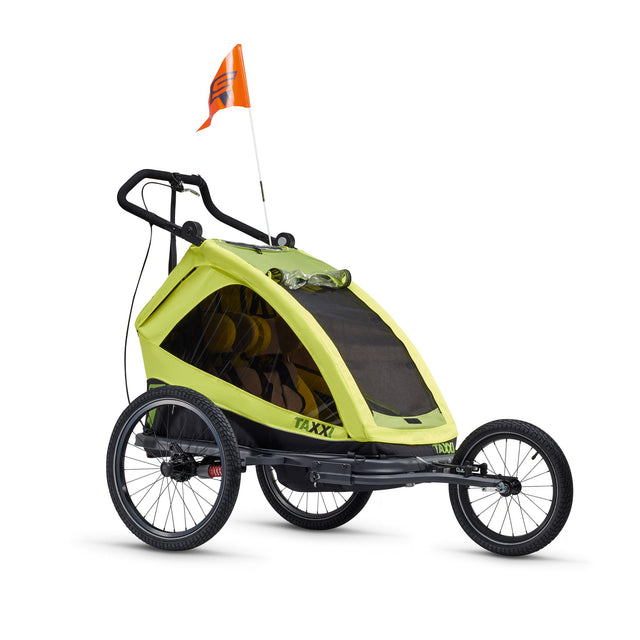 TAXXI TAXXI Kinderanhänger ELITE two Lime &vert; 2025 Cyber Monday