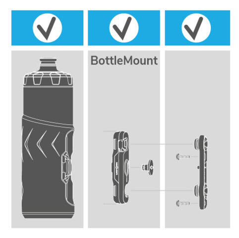 MonkeyLink MonkeyLink MonkeyBottle Trinkflasche 600ml inkl. Halterung &vert; 2025 Preisnachlass