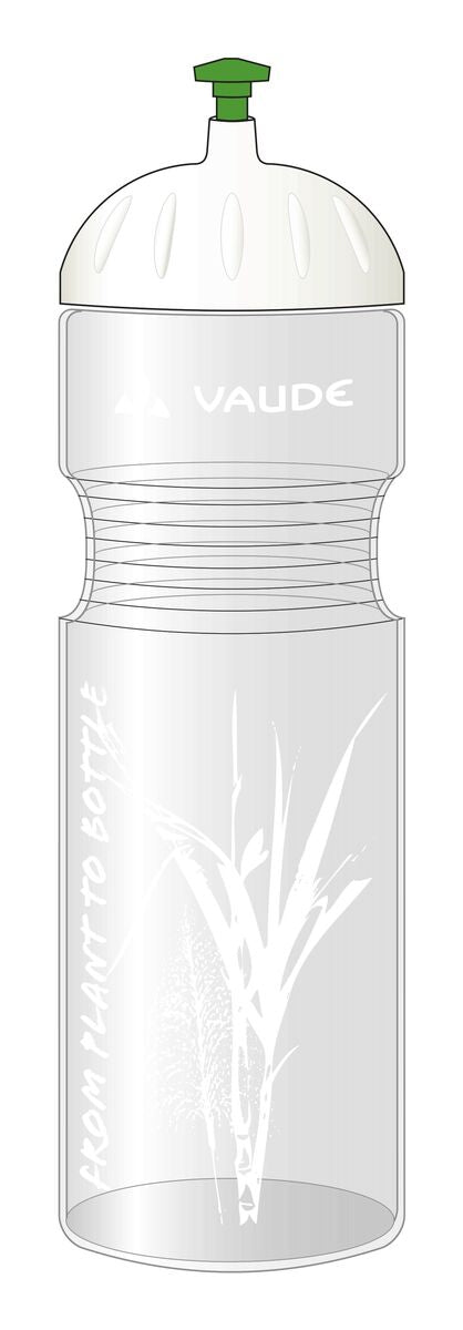 VAUDE VAUDE Organic Fahrradflasche 750ml transparent &vert; 2025 Valentinstagsangebot