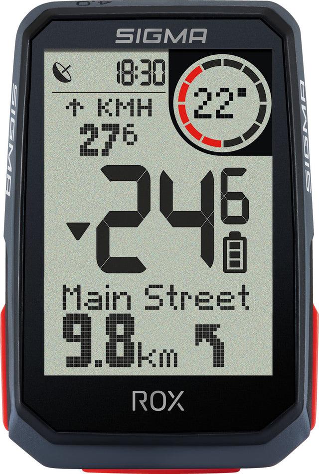 SIGMA Sigma ROX 4.0 Fahrradcomputer inkl. Vorbauhalterung schwarz &vert; 2025 zollfrei