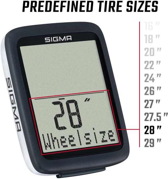 SIGMA Sigma BC 10.0 Fahrradcomputer Kabelgebunden &vert; 2025 Kostenlose Rückgabe