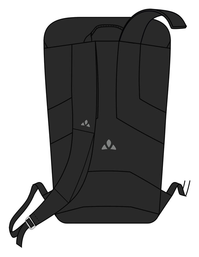 VAUDE VAUDE Cycle 28 II 2in1 Fahrradtasche und -rucksack schwarz &vert; 2025 VIP-Rabatte