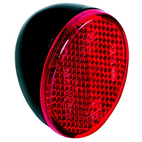 Busch + Müller Busch + Müller Rückstrahler Oval für Schutzblech schwarz/rot &vert; 2025