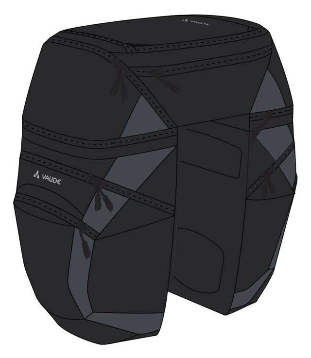VAUDE VAUDE Karakorum Pro Gepäckträgertasche schwarz &vert; 2025 Bis zu 55% Rabatt