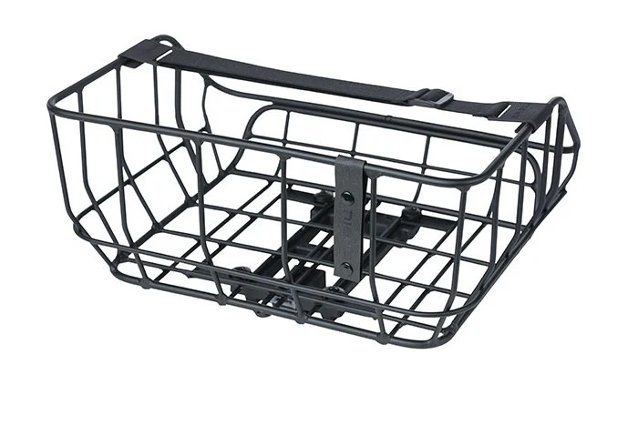 Basil Basil Portland Hinterrad-Fahrradkorb 25l inkl. MIK Platte schwarz | 2025