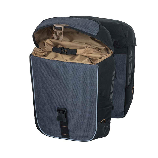 Basil Basil Miles Doppel-Gepäckträgertasche 34l blau/schwarz &vert; 2025 Online Shopping