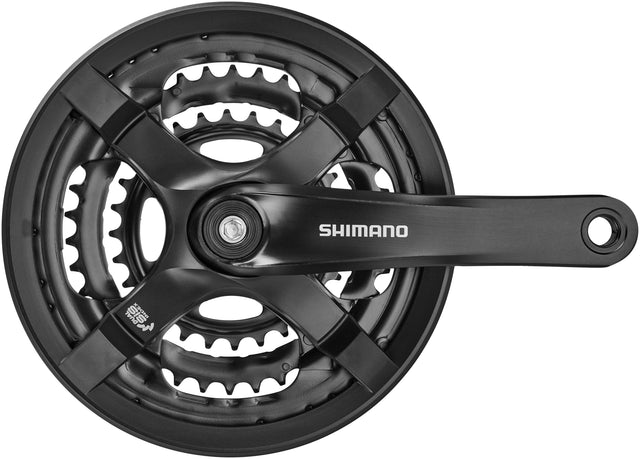 Shimano Shimano FC-TY501 Kurbelgarnitur 6/7/8-fach 48-38-28 Zähne mit Kettensc &vert; 2025 50% Rabatt für begrenzte Zeit