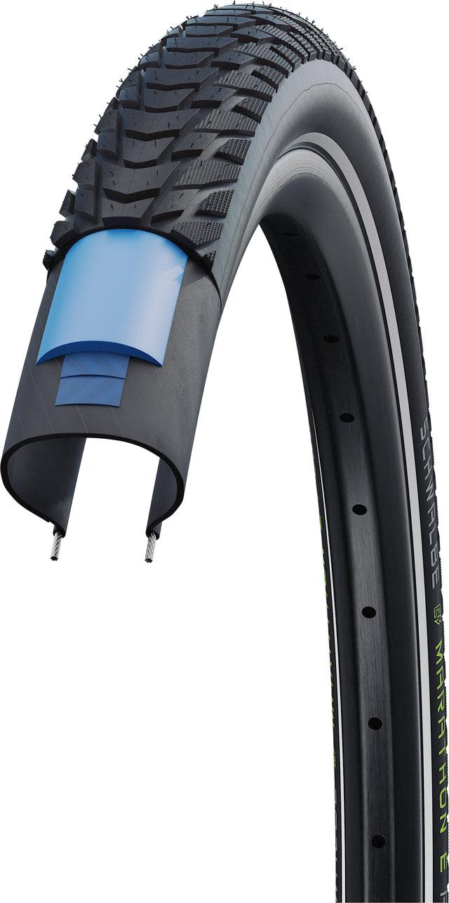 Schwalbe Schwalbe Marathon E-Plus Perform Drahtreifen 28x2.15" Smart DualGuard &vert; 2025 Nur für heute