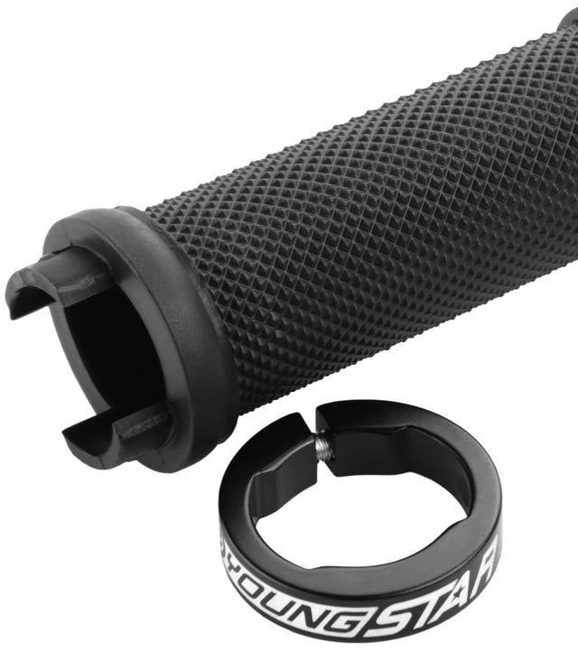 Reverse Reverse Youngstar Single Lock-On Griffe Ø28mm 98mm Kinder schwarz | 2025