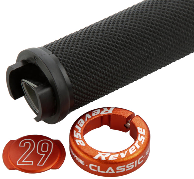 Reverse Reverse Lock-On Griffe schwarz/orange &vert; 2025