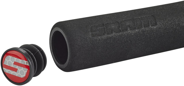 SRAM SRAM Lock-On Schaumstoffgriffe schwarz/rot &vert; 2025