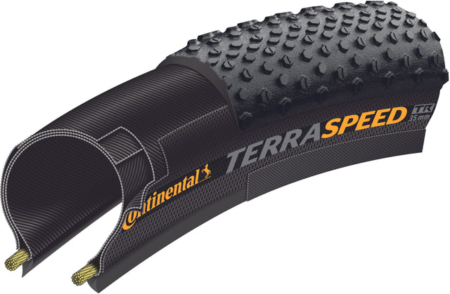 Continental Continental Terra Speed ProTection Faltreifen TLR 28x1.35" schwarz/bei &vert; 2025 Verkauf