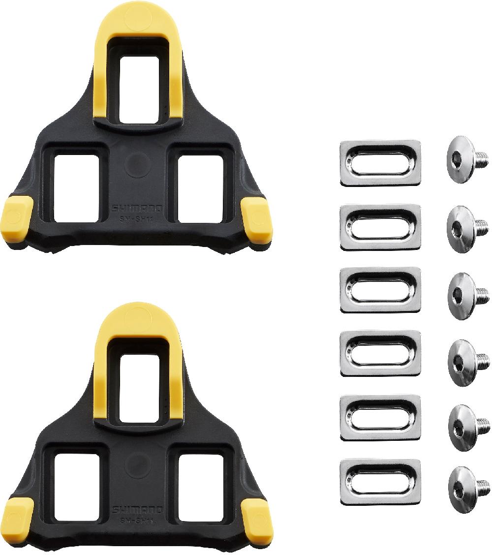 Shimano Shimano SM-SH11 Cleat Kit für SPD-SL Pedale schwarz &vert; 2025